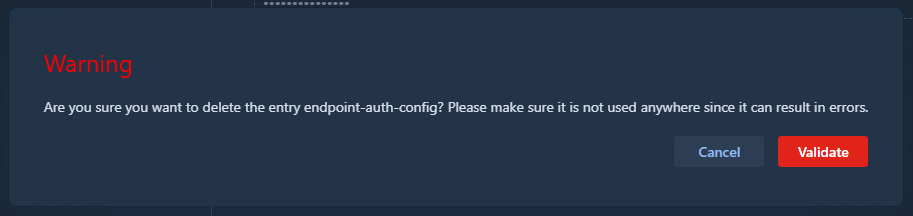 authconfig delete